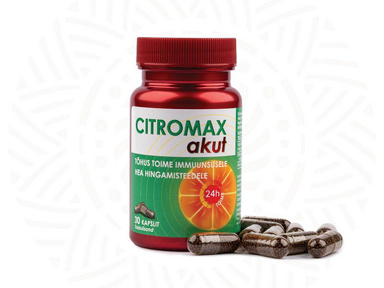 Citromax AKUT N30 pikatoimelised kapslid