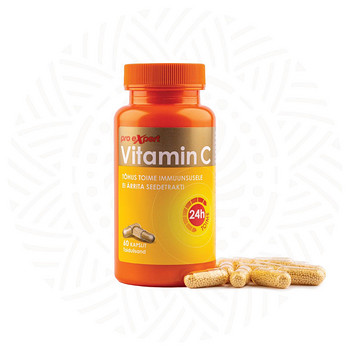 Vitamin C Pro Expert 500mg TR N60 pikatoimelised kapslid