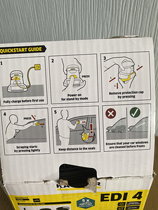 Aknapoleerija-Jääkaabits Kärcher EDI 4. Uus (9 foto / 10)