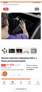 Aknapoleerija-Jääkaabits Kärcher EDI 4. Uus (10 foto / 10)