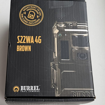 Burrel S22 WA Trail Cameras 4G , Brown