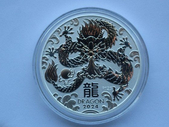 1 oz Lunar 3 2024 aasta 999
