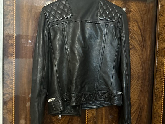 Кожаная куртка Allsaints для женщин