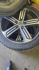 VW ORIGINAL R18 5X112 ET49, 225/45 R18 CADIZ (8 фото из 8)