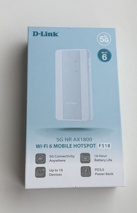 D-Link F518 5G NR AX1800 Wi-Fi 6 Mobile Hotspot (2 foto / 5)