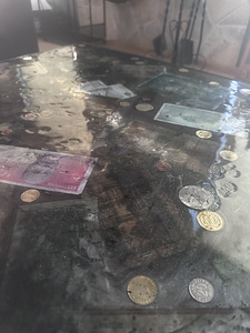 Käsitöö laud ajalooga, tehtud südamest (2 foto / 6)