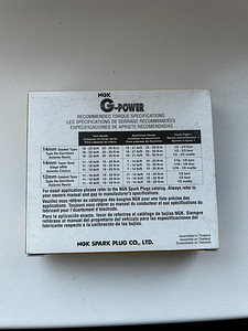 NGK G-Power Platinum Spark Plugs BKR5EGP (2 foto / 7)