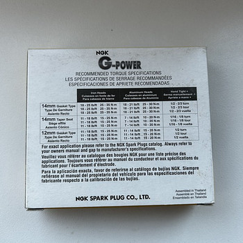 Свечи зажигания NGK G-Power Platinum BKR5EGP