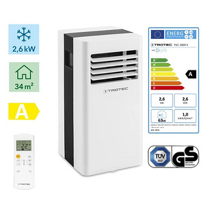 Õhukonditsioneer Trotec PAC 2600 X, 2.6 kW, 1300 W (1 foto / 1)