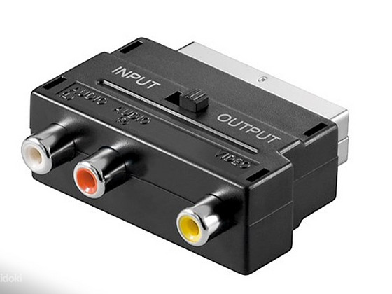 Адаптер RCA-SCART-RCA