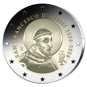 2 евро Италия 2026 UNC (1 фото из 2)