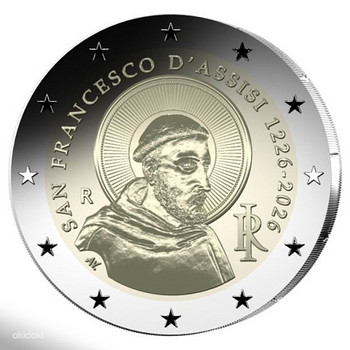 2 евро Италия 2026 UNC
