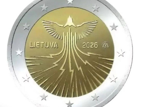2 euro Leedu 2026 UNC