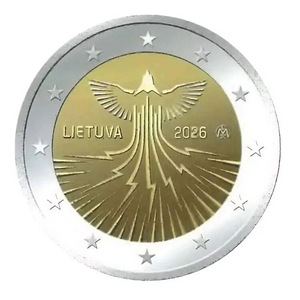 2 euro Leedu 2026 UNC (1 foto / 2)