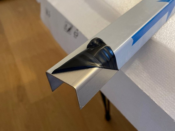 Плинтус из нержавеющей стали 1,0 м