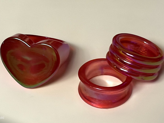 NEW cute set 3 rings