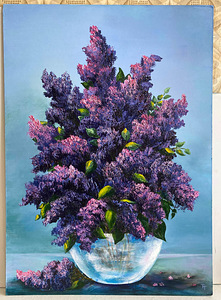 Õlimaal "Kevade lõhn" 50 cm x 70 cm (1 foto / 4)