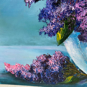 Õlimaal "Kevade lõhn" 50 cm x 70 cm (2 foto / 4)