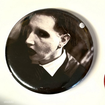ЗНАЧКИ MARILYN MANSON 2 шт.