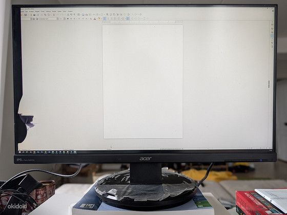 Monitor Acer k272hul, 2K, IPS paneeliga - varuosadeks