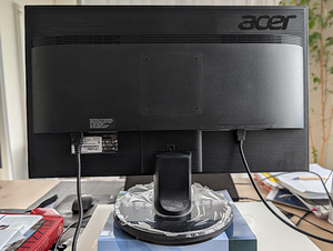 Monitor Acer k272hul, 2K, IPS paneeliga - varuosadeks (4 foto / 4)