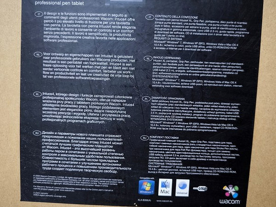 Graafikalaud Wacom Intuos 4 XL (A3) – Väga hea seisukord!