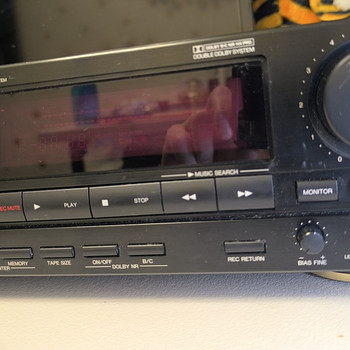 Denon DRM-710 cassette deck recorder 3 head, 3 motor.