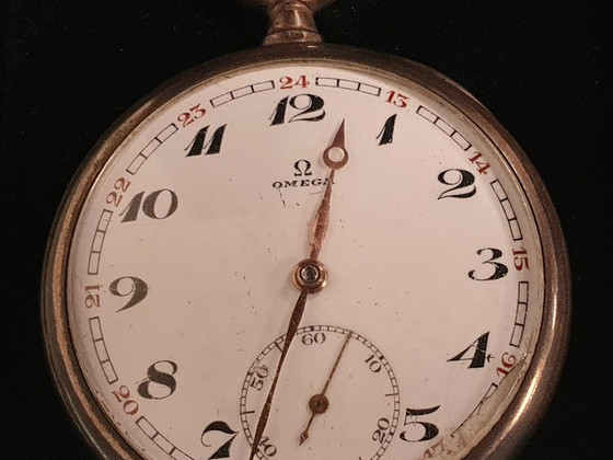 OMEGA БОЛЬШИЕ МУЖСКИЕ СЕРЕБРЯНЫЕ 800 ЮБИЛЕЙНЫЕ КАРМАННЫЕ ЧАСЫ
