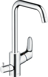 Köögisegisti Hansgrohe Focus M41 260 1jet pesuventiiliga (1 foto / 1)