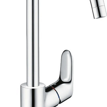 Köögisegisti Hansgrohe Focus M41 260 1jet pesuventiiliga