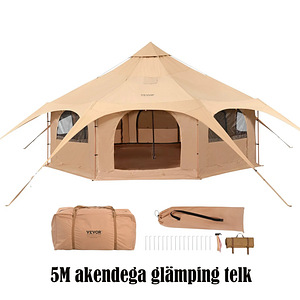 5m akendega GLÄMPINGU TELK (1 foto / 10)