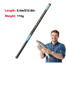 Телескопическая удочка 5.4м (3 фото из 6)