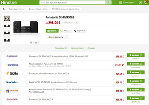 Muusikakeskus Panasonic SA-PMX90 (4 foto / 5)