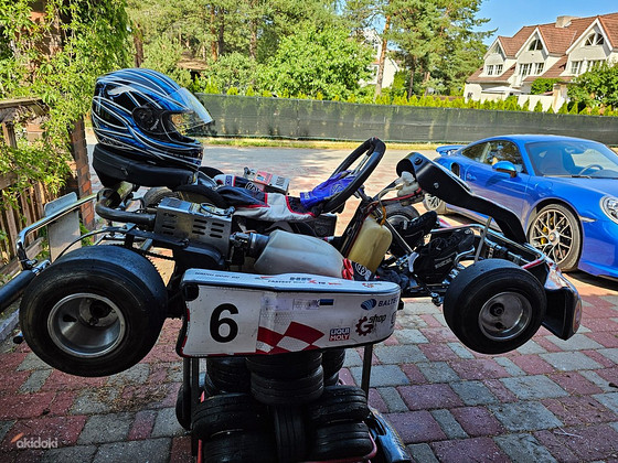 Kart Cadet 5-9 aastasele koos sõiduvarustusega