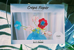 Набор для создания цветов из креповой бумаги Creativ Company Сделай сам! (1 фото из 5)