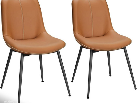 Новые стулья VASAGLE (4 шт.) Caramel Brown