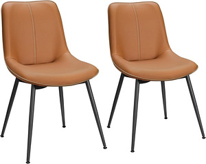 Новые стулья VASAGLE (4 шт.) Caramel Brown (1 фото из 4)