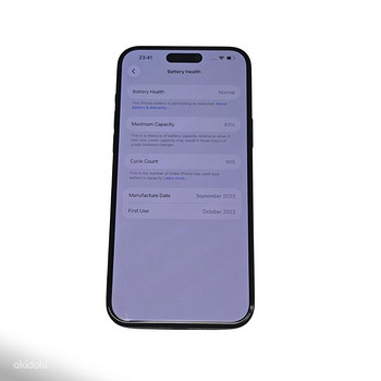 Смартфон Apple iPhone 15 Plus 128gb аку 83% + Чехол