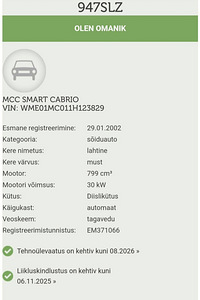 Smart fortwo cabrio (3 foto / 9)