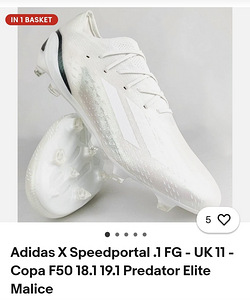 Jalgpallisaapad valged läikivad Adidas (8 foto / 10)