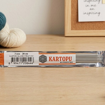 Kartopu vardad 3 mm ja 3.5 mm (20 cm) komplektid