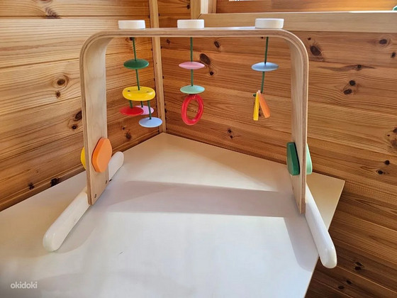 Развивающая деревянная дуга IKEA LEKA, как новая