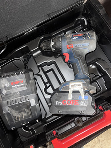 Akutrell Bosch Professional 18V + aku + laadija (1 foto / 2)