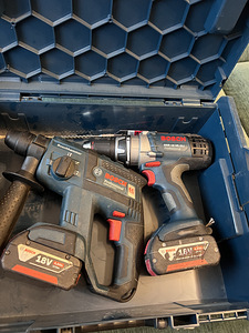 Bosch Professional akutööriistade komplekt (18V) – trell + p (1 foto / 5)