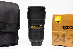 Nikon AF-S Nikkor 24-70mm f/2.8E ED VR objektiiv (1 foto / 10)