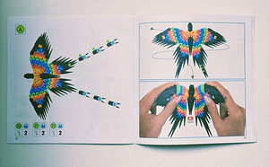 Origami 3D komplekt Liblikas loova tegevuse armastajatele (3 foto / 6)