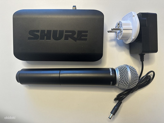 Приемник Shure BLX4E-K3E и микрофон SM58 BLX2 K3E