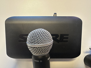Shure BLX4E-K3E vastuvõtja ja mikrofoon SM58 BLX2 K3E (6 foto / 6)