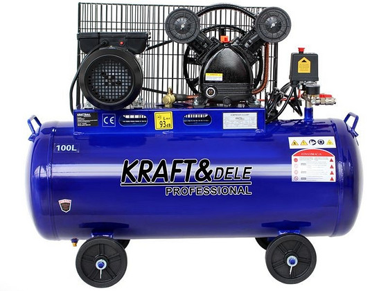 Õlikompressor kompressor 100L 2 kolbi 230V KD4054