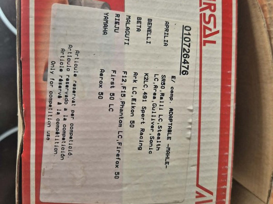 APRILIA SR50 SILINDER,KOLB,SUMM.